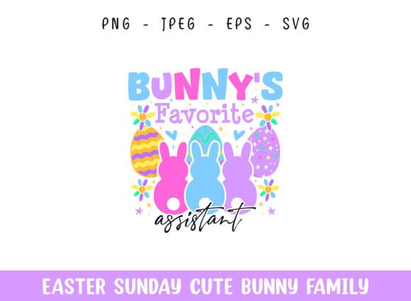 Bunny's Favorite Assistant: A Crafty Easter Graphics Gem