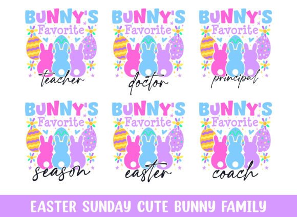 Bunny's Favorite Easter Graphics for Craft Projects