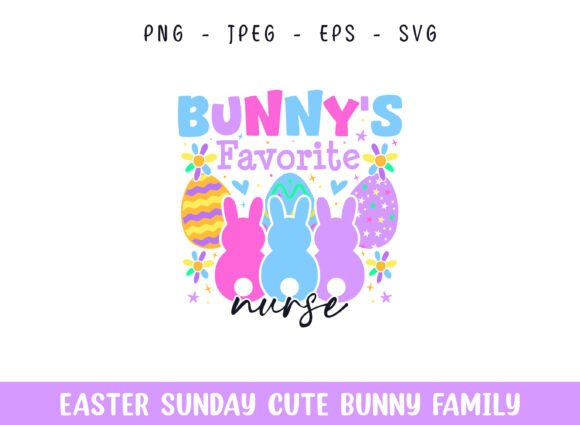 Bunny's Favorite Nurse Easter SVG: A Graphics Craft Gem