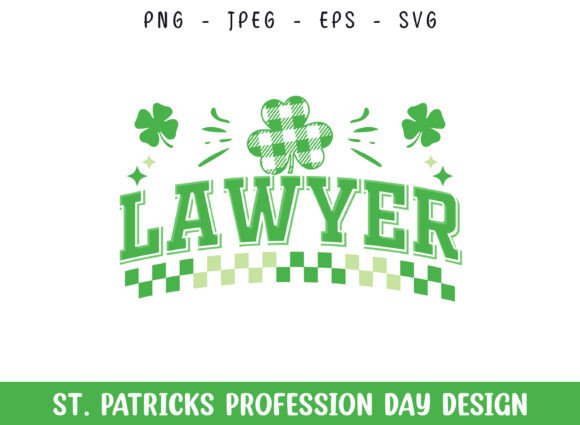 Lawyer St Patricks Day Graphics for Crafts