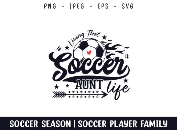 Living That Soccer Aunt Life: A Perfect Graphics Asset for Crafts
