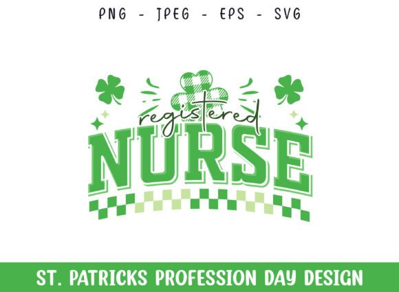Registered Nurse St Patrick's Day SVG: A Graphics Gem for Crafts