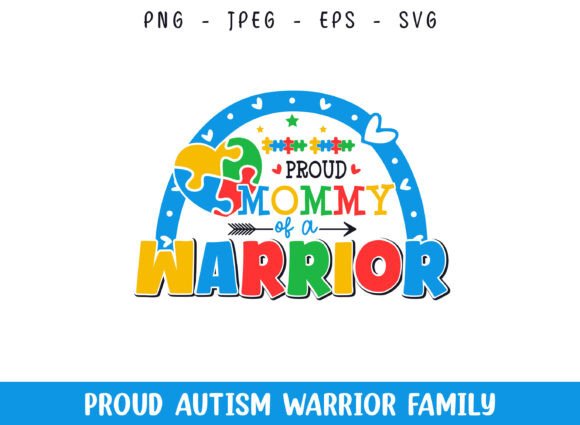 Review: Proud Mommy of a Autism Warrior SVG for Crafts