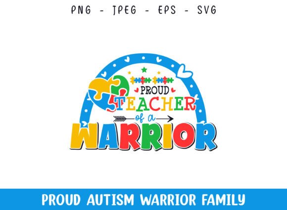 Review: Proud Teacher of an Autism Warrior SVG for Graphics and Crafts