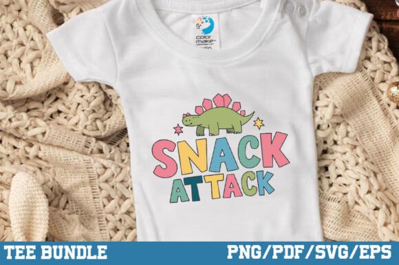 Snack Attack, Baby Funny Design: A Graphics Gem for Crafts