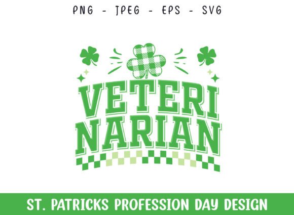 Veterinarian St Patrick's Day Graphics for Crafts